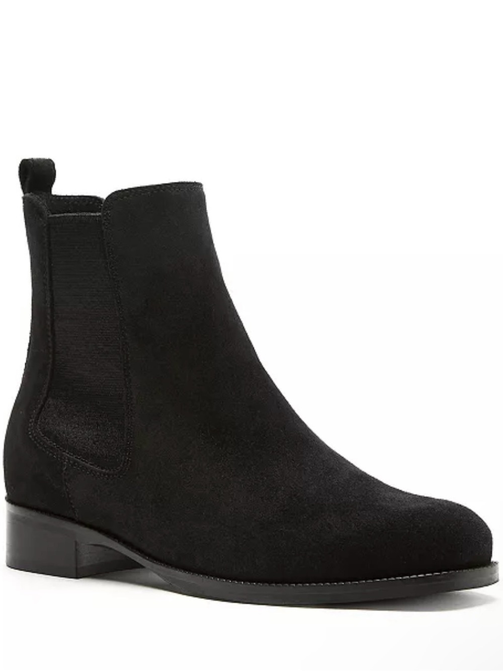 La CANADIENNE Stormi Women’s Black Suede Chelsea Boots Pull On - NWT